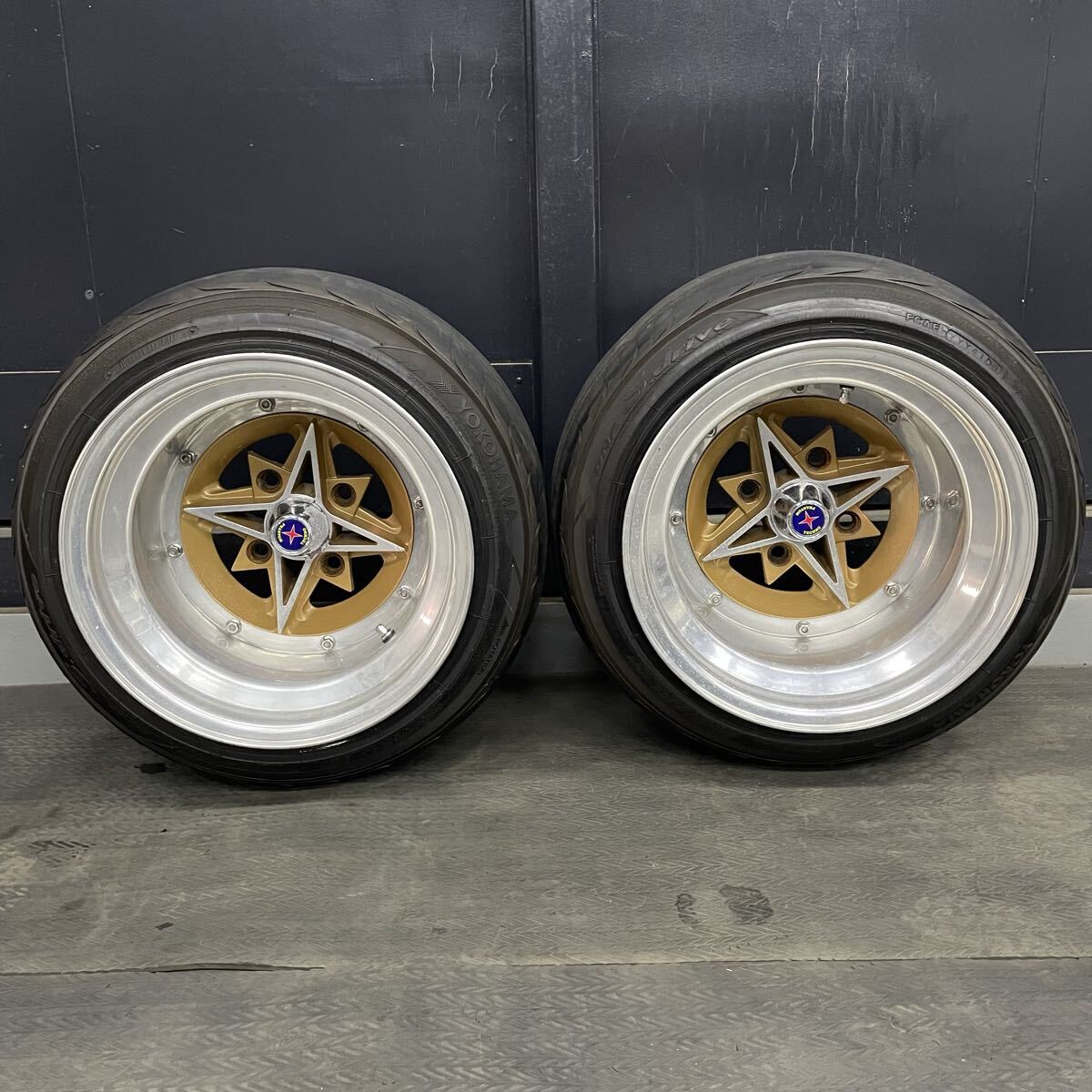 当時物 ハヤシレーシング テクノファントム 10J Aタイプ PCD114.3 2本 極上品拍卖