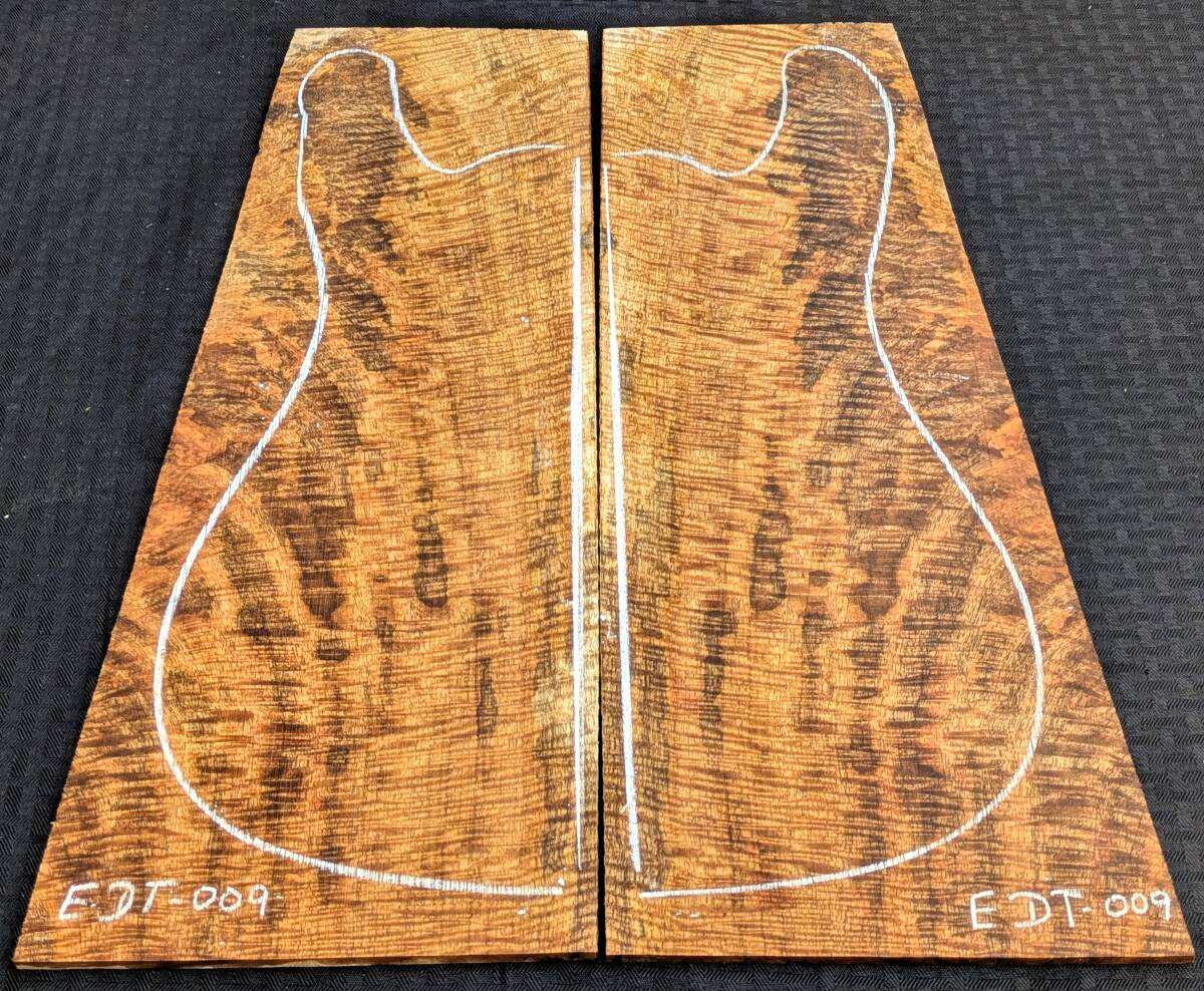 超目玉◆MO-EDT-009◆エレキギター材◆希少マスターグレード◆ ハワイアンマンゴー・送無◆ドロップトップ ・ストラトキャスター用 Mango拍卖