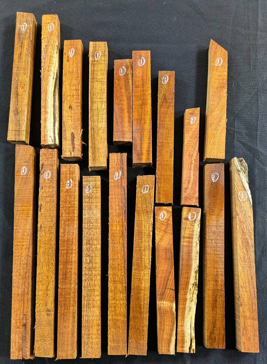 ◆特別販売◆BPX2-002◆希少ハワイアンコア◆ペンブランク約2㎏◆大容量お楽しみボックス◆ミックスグレード・Hawaiian Koa Pen Blank拍卖