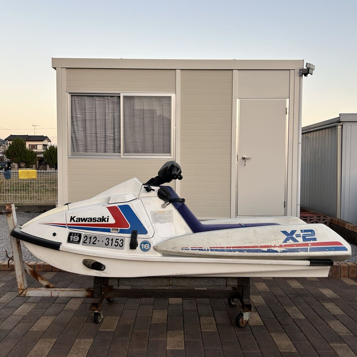 カワサキ X-2 650 実質ワンオーナー 淡水艇 フルノーマル サイドフロート付き拍卖