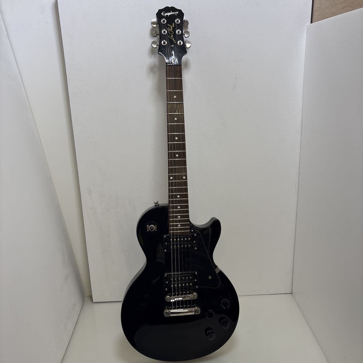 ★大阪/店舗受け取り可★Epiphone Les Paul Studio エピフォン レスポール スタジオ ブラック 黒 ギター エレキ ジャンク出品★拍卖