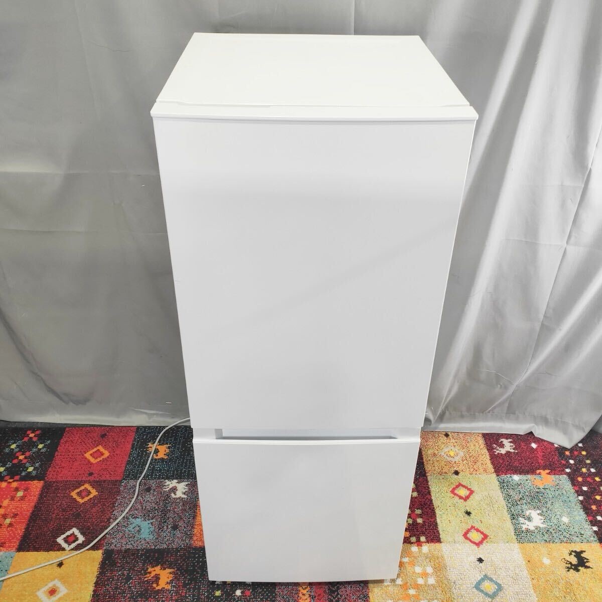 F 2023年製 Haier ノンフロン冷凍冷蔵庫 140L JR‐NF140N 右開き 2ドア ハイアール 一人暮らし モノトク拍卖