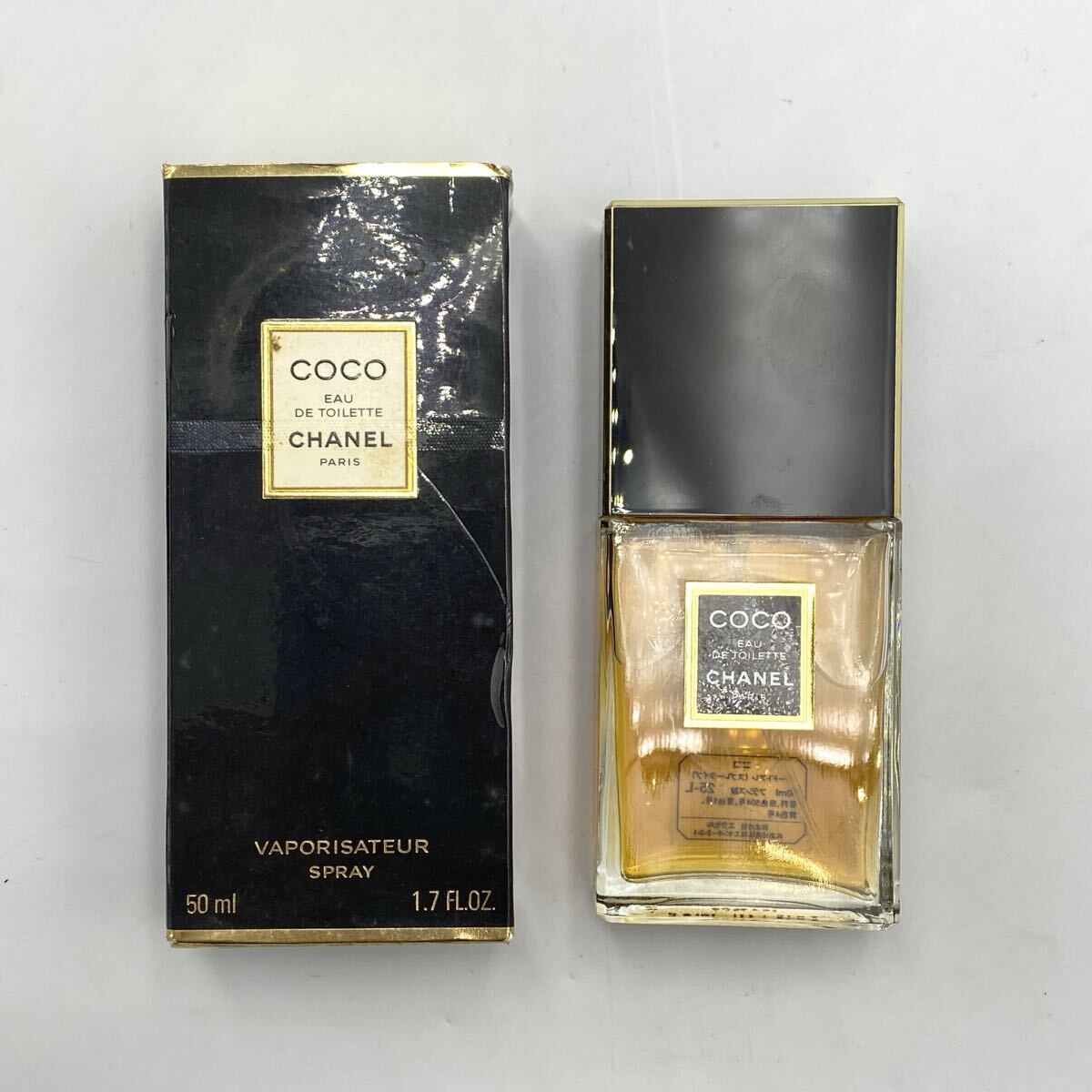 ♪2 CHANEL EAU DE TOILETTE VAPORISATEUR 50ml シャネル 香水 オードトワレ フレグランス EDT COCO ココ ブランドコスメ モノトク拍卖