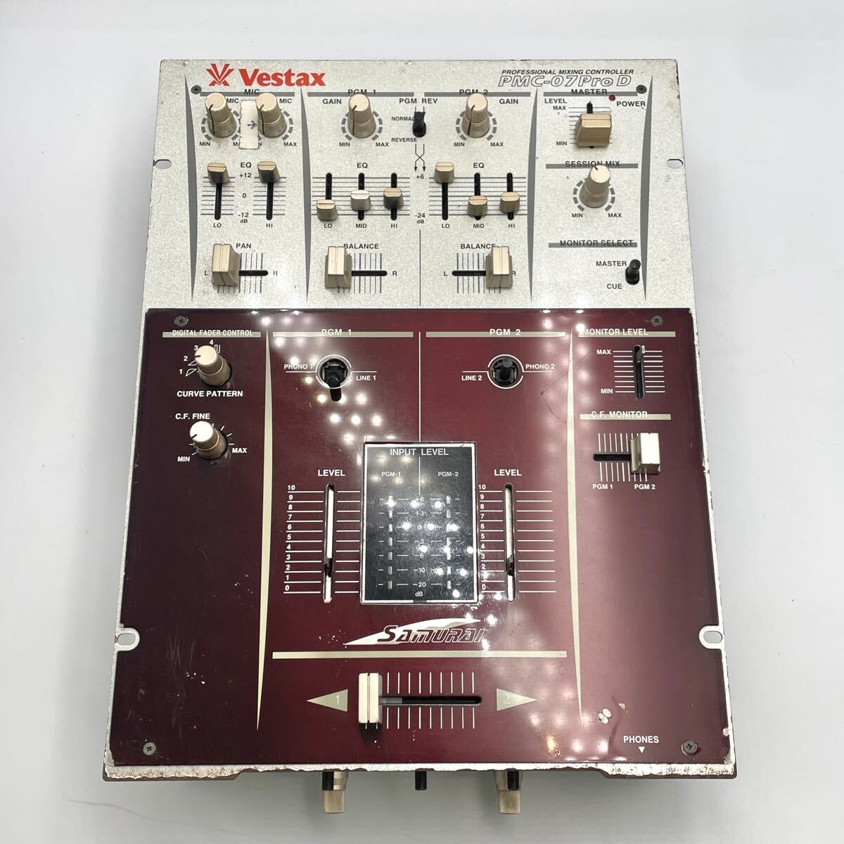 ☆ Vestax PMC-07Pro D DJミキサー ベスタックス コントローラー オーディオ機器 スクラッチ ヒップホップ トラック制作 DTM DAW モノトク拍卖