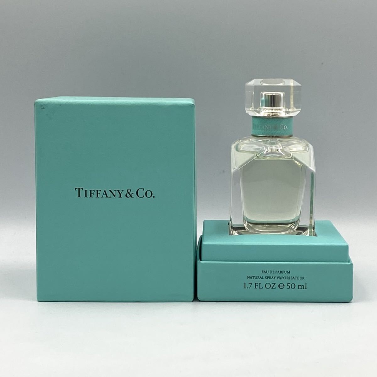 F ほぼ満量 TIFFANY&Co. オードパルファム 香水 50ml ティファニー ナチュラル スプレー VAPORISATEUR フレグランス モノトク拍卖