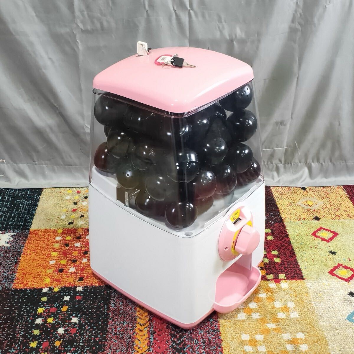 K あミューズ GACHACUBE 500円玉硬貨仕様 ガチャガチャ Amuse カプセルトイ 鍵附属 おもちゃ モノトク拍卖