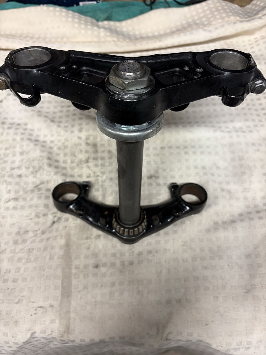 CBX550F 純正 トップブリッジ ステアリングステム ステム ホンダ 三又 CB400F HONDA NSR50 ヤマハ拍卖