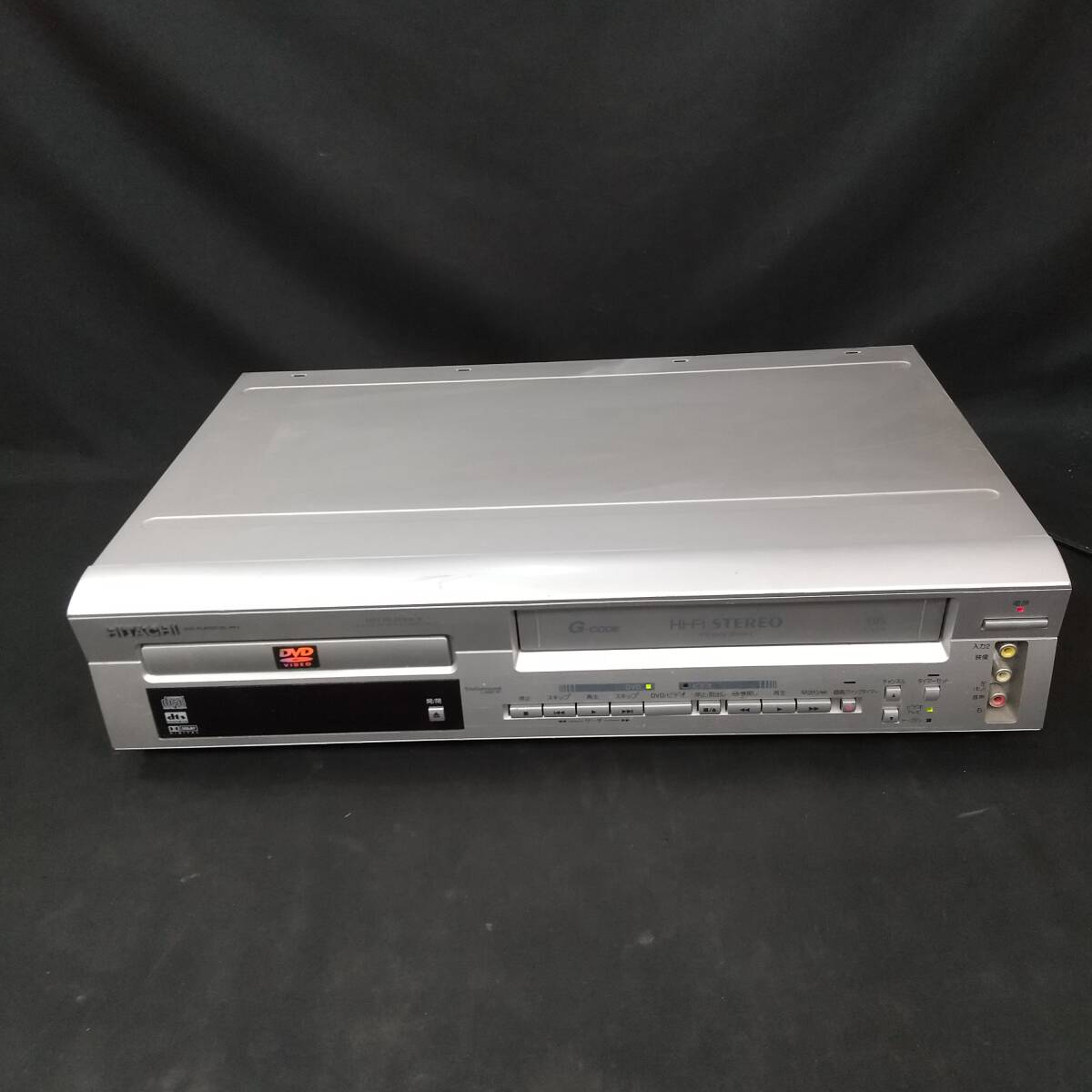 ◎日立◎HITACHI WOOO ビデオ一体型DVDプレーヤー DV-PF2 通電確認済 即発送拍卖