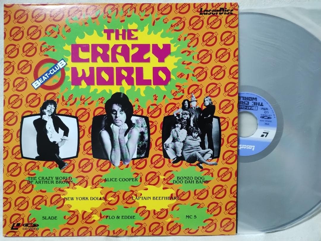 ●LD THE CRAZY WORLD レーザーディスク★724GP拍卖