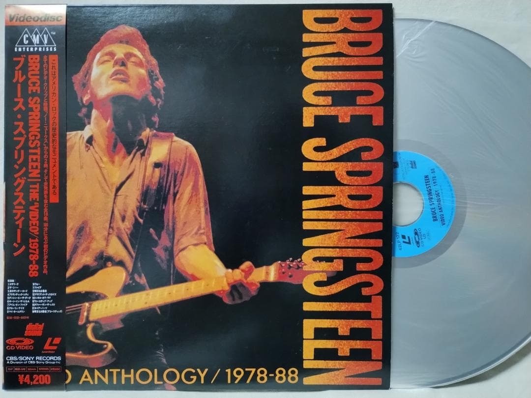 ●LD ブルーススプリングスティーン ビデオ 1978-1988★733GP拍卖