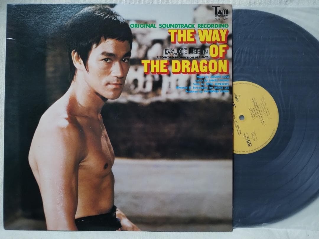 ●OST ブルースリー ドラゴンへの道★サントラ 国内盤★アナログ盤★752g拍卖