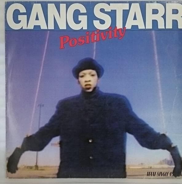 ●GANG STARR POSITIVITY★西ドイツ盤★694GP拍卖
