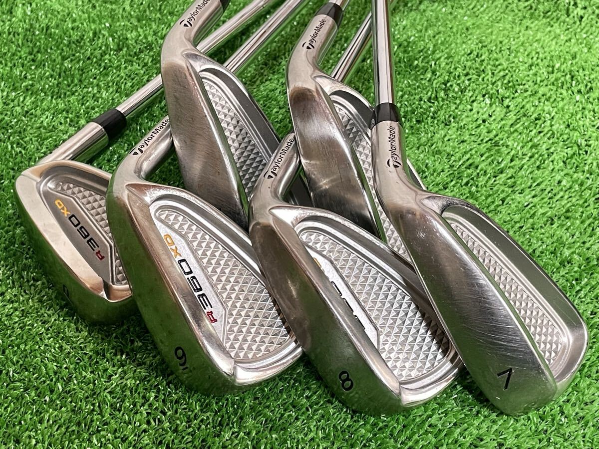 1111-34 TaylorMade テーラーメイド R360 XD / 5・6・7・8・9・PW / アイアン フレックス S拍卖