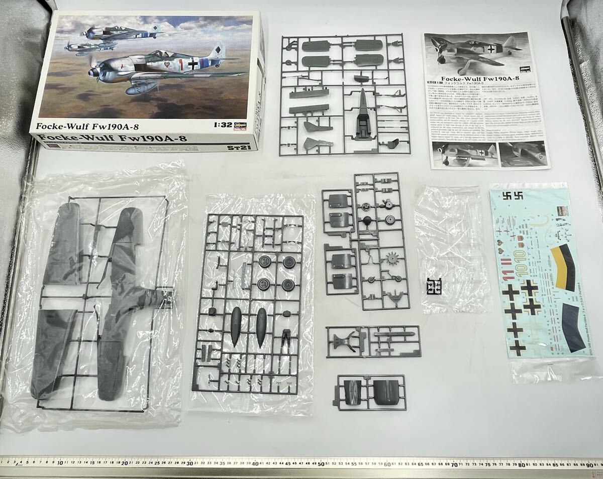 1101-97【未検品】プラモデル ハセガワ 1/32 フォッケウルフ Fw190A-8拍卖