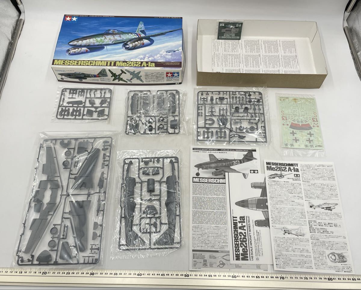 1101-54【未検品】プラモデル タミヤ メッサーシュミット Me 262 A-1a (1/48スケール 傑作機 No.87 61087)拍卖