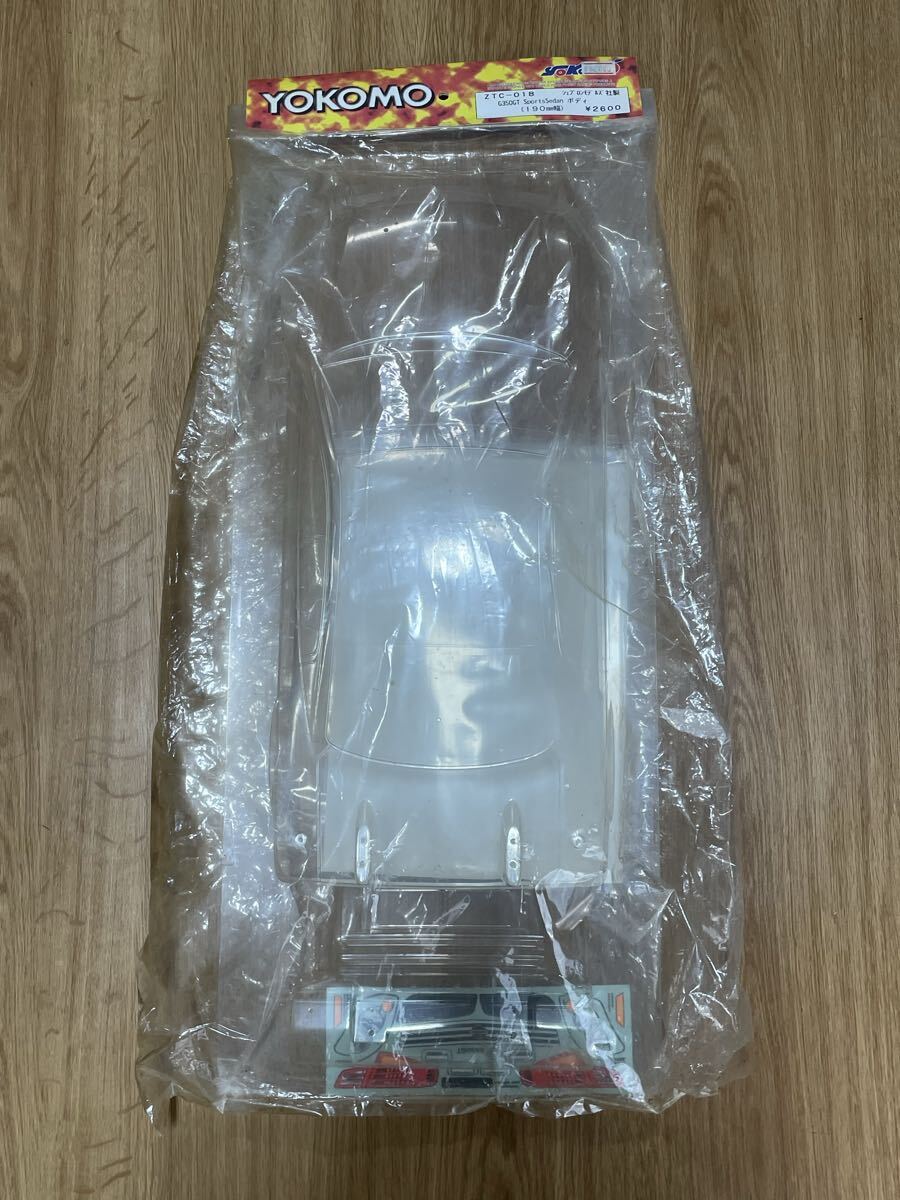 O2-53【未検品】YOKOMO ZTC-018 シェブロンモデルズ社製 ヨコモG350GT スポーツセダンボディ (190mm幅) 拍卖