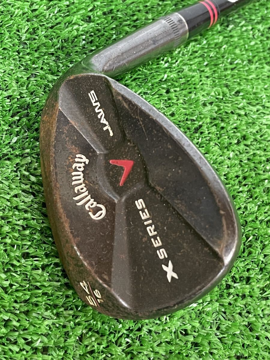 1111-35 ★キャロウェイ★XSERIES■JAWS FORGED ■ウェッジ 54 16° / フジクラ 85ST 拍卖