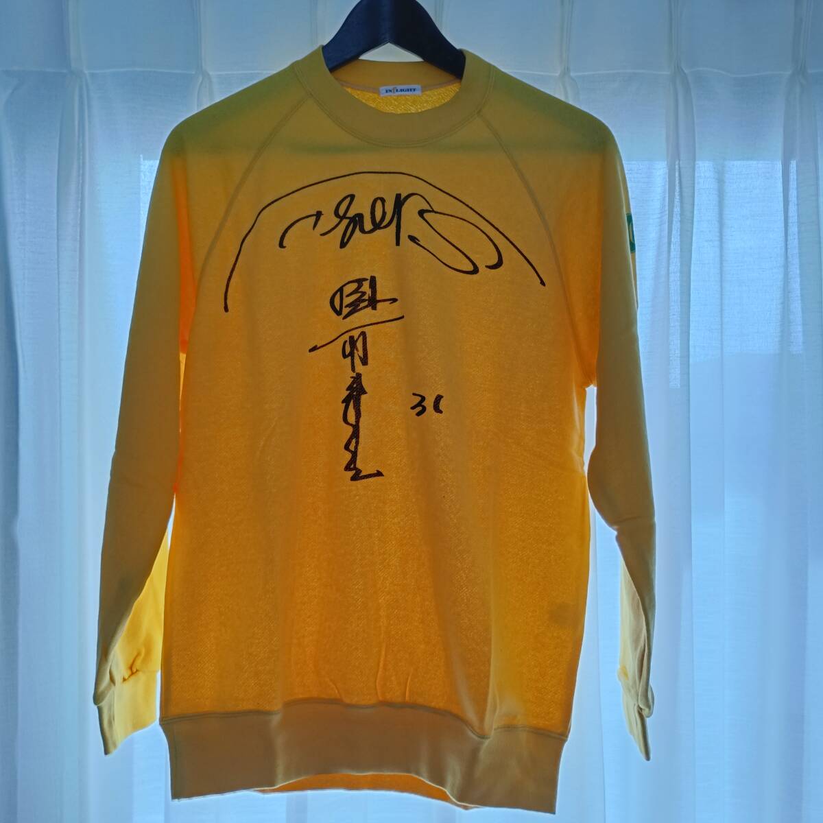 【阪神タイガース】 掛布雅之サインプリント 上下スウェット 黄 新品未使用拍卖