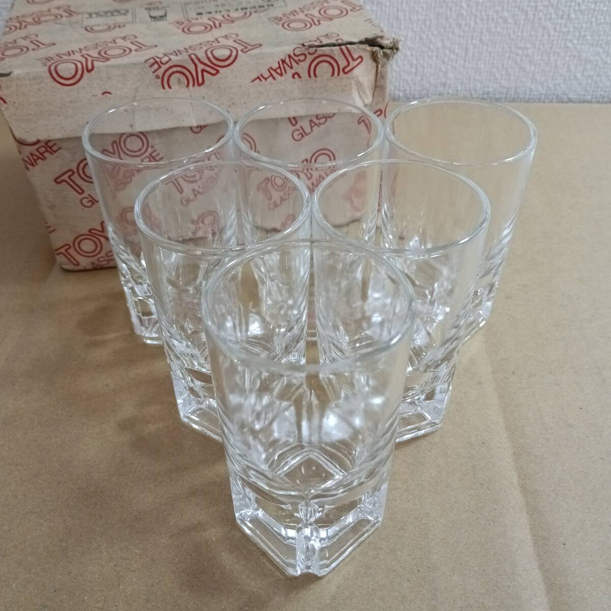 【東洋ガラス】 バロー3タンブラー 90ml 6個 新品未使用拍卖