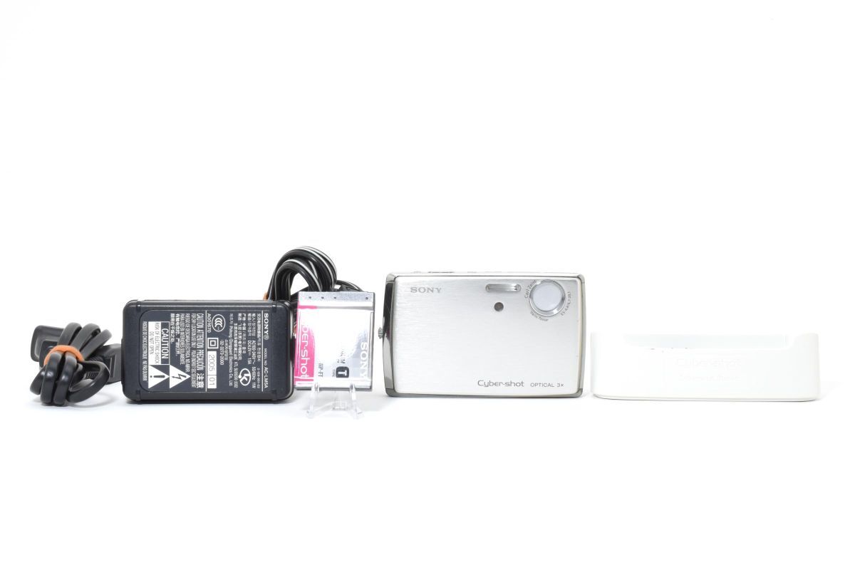 ★極上美品★ SONY ソニー Cyber-shot DSC-T33 バッテリー 充電器 各種ケーブル AU5361#0001#0057拍卖