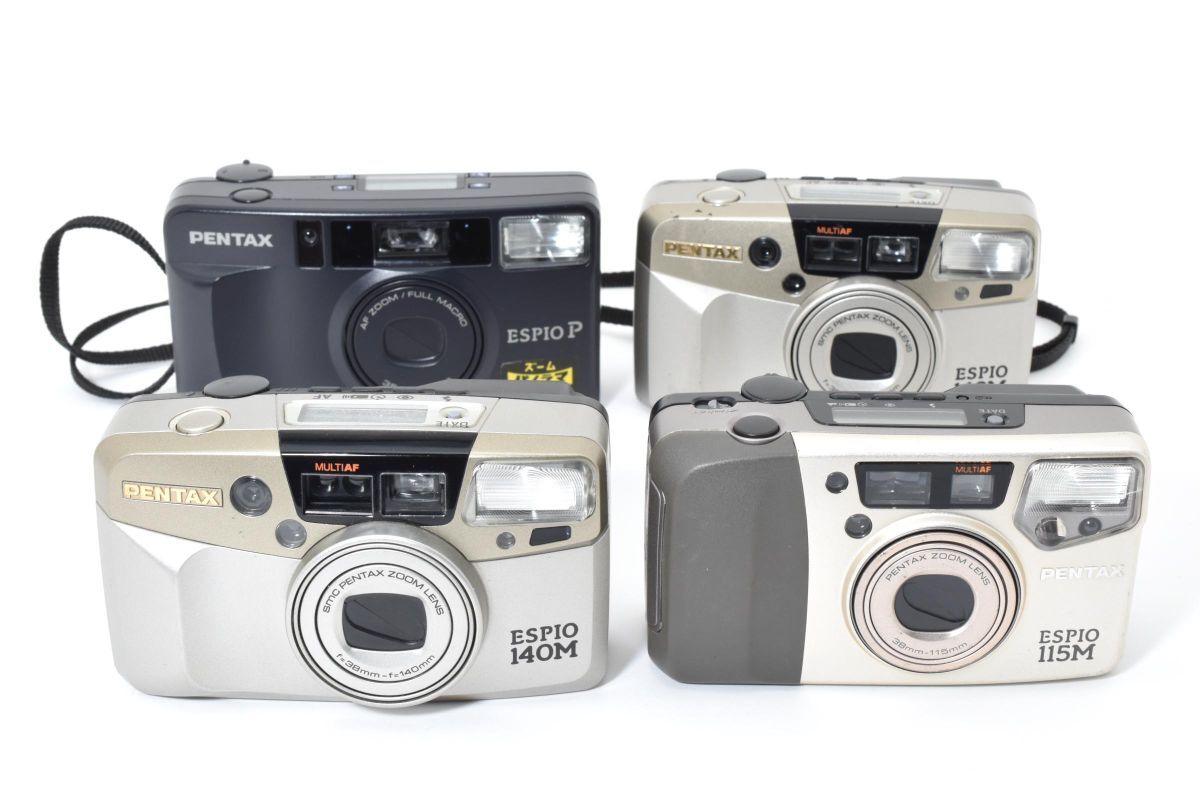 ★訳あり極上品★ PENTAX ペンタックス ESPIO 140M 2個 / 115M / P ★4個まとめ★ ジャンク AU5355#5662#0048拍卖