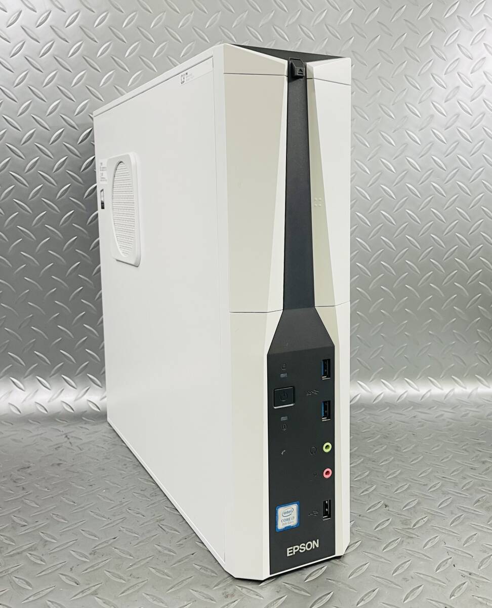 ◆大容量メモリ・ストレージ◆EPSON Endeavor MR4800E◆Core i7-8700K@3.7GHz/32GB/SSD256GB+HDD1TB/Windows11Pro拍卖