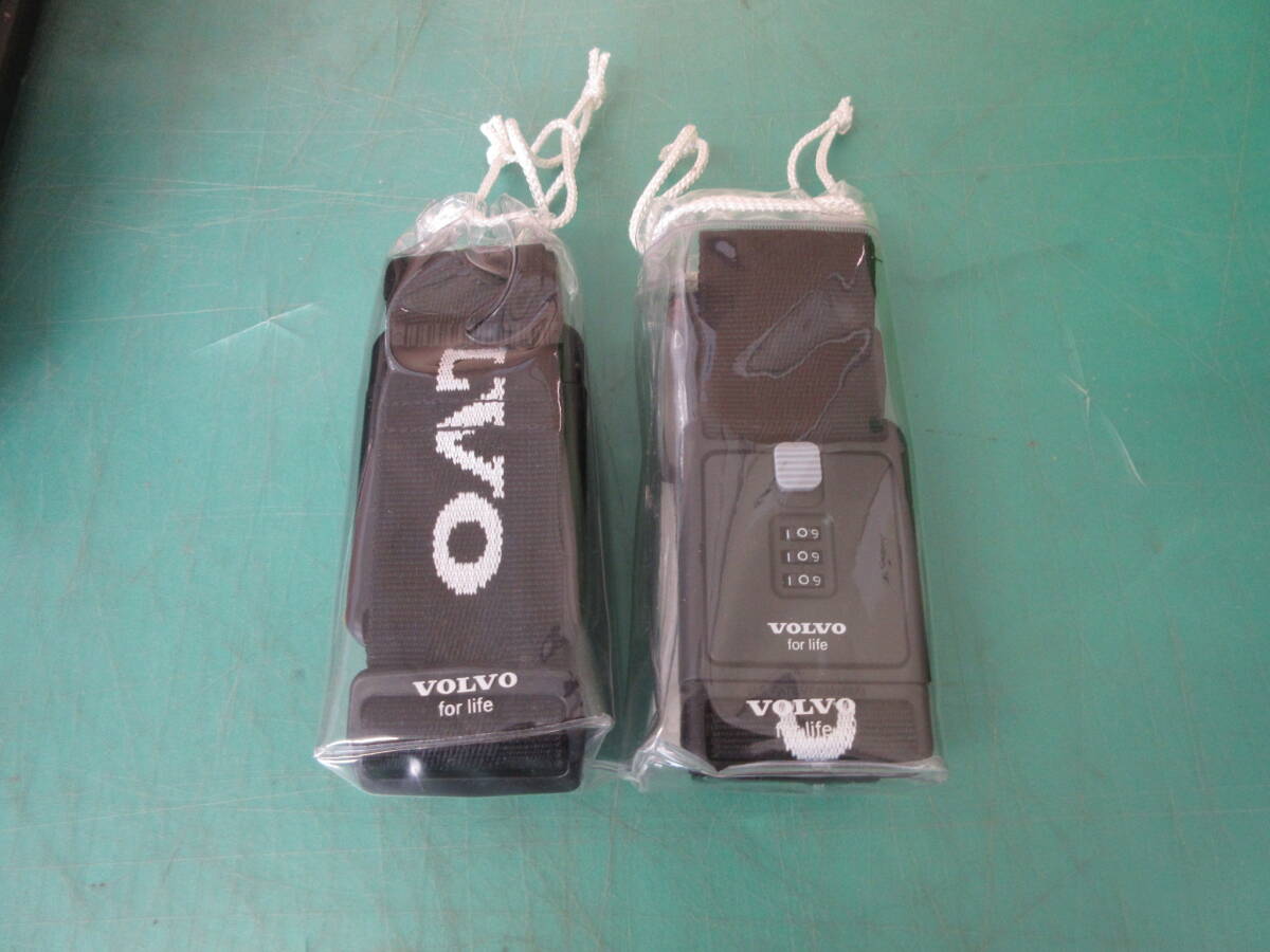 ★未使用 VOLVO ノベルティ ロゴ入り ボルボ・スーツケースベルト 2個セット★拍卖