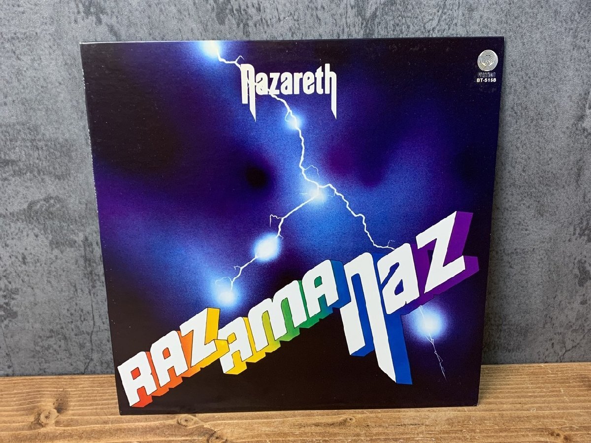 【TR-5765】NAZARETH ナザレス「 RAZAMANAZ 」 LPレコード BT-5158 同梱可【千円市場】拍卖