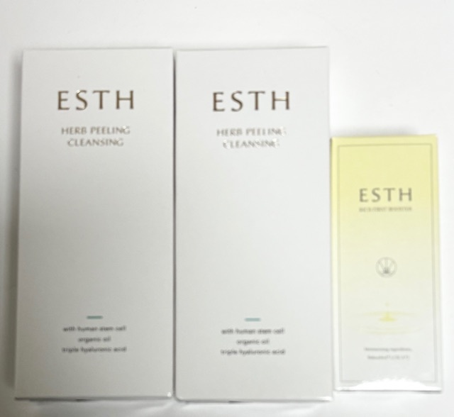 ESTH エス ハーブピーリングクレンジング 2箱 リッチファーストブースター拍卖