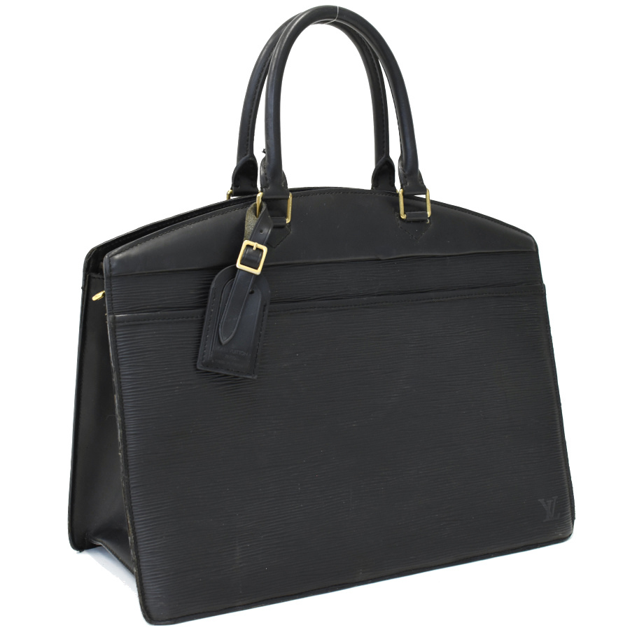 1円◆定価20万/LOUIS VUITTON/ルイヴィトン/ハンドバッグ/リヴィエラ/M48182/エピ/レザー/ノワール/ブラック◆K.Csl.zE-yy09拍卖
