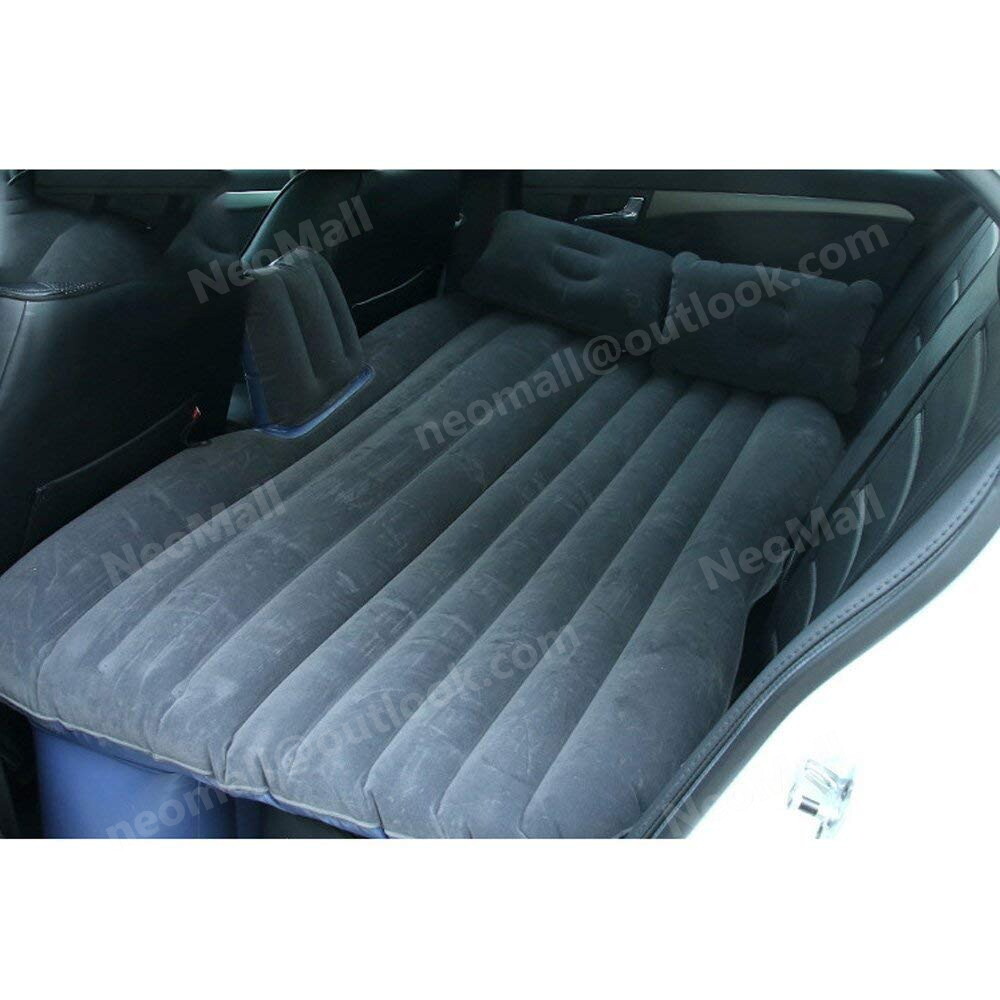 【送料込み】後部座席用 エアーベッド ブラック 旅行 車中泊に!インフレータブル マットレス ベッド 防湿 車中キャンプ アウトドア 休憩拍卖