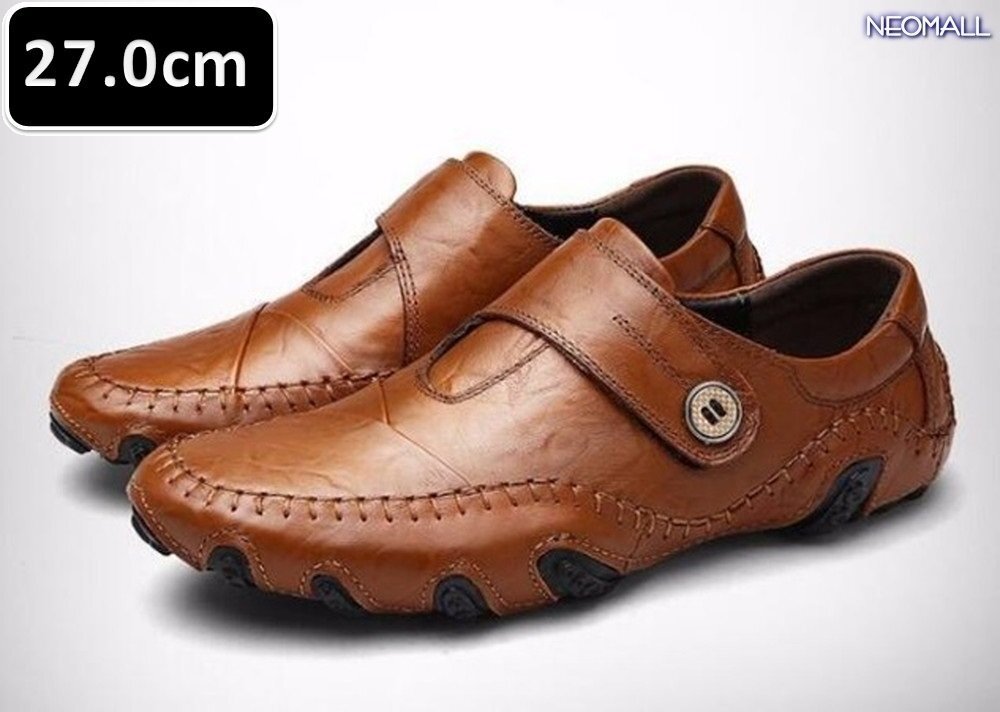 人気の品 ☆ メンズ ビジネス レザー シューズ ブラウンB サイズ 27.0cm 革靴 靴 カジュアル 屈曲性 通勤 軽量 【403】拍卖