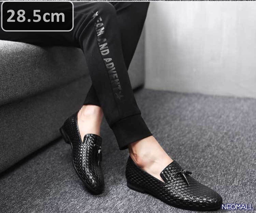 人気商品 ☆ メンズ ビジネス レザー シューズ ブラック サイズ 28.5cm 革靴 靴 カジュアル 屈曲性 通勤 軽量 【446】拍卖