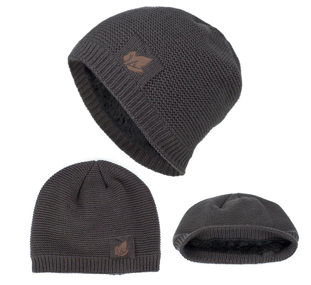ニットキャップ ニット帽 ビーニー グレー 帽子 アウトドア ユニセックス メンズ レディース 男女兼用 n591拍卖