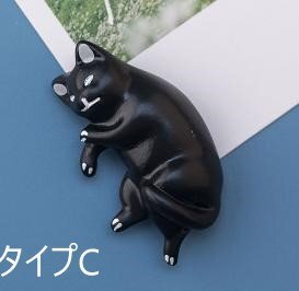 キッチンマグネット 猫 マグネット 冷蔵庫マグネット 合成樹脂 タイプC拍卖