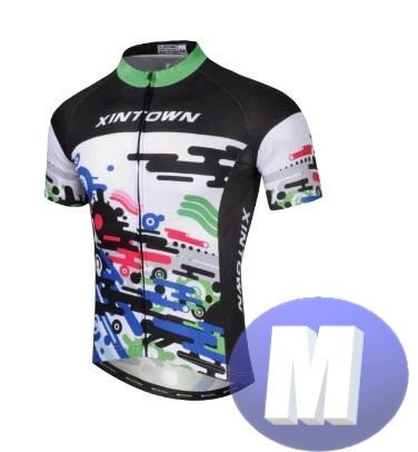 XINTOWN サイクリングウェア 半袖 Mサイズ 自転車 ウェア サイクルジャージ 吸汗速乾防寒 新品 インポート品【n613】拍卖