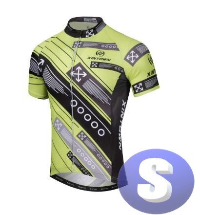 XINTOWN サイクリングウェア 半袖 Sサイズ 自転車 ウェア サイクルジャージ 吸汗速乾防寒 新品 インポート品【n610-yl】拍卖