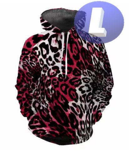 フード付き アニマル柄パーカー L トレーナー アウター 防寒 n723-7拍卖