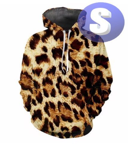 フード付き アニマル柄パーカー S トレーナー アウター 防寒 n723-5拍卖