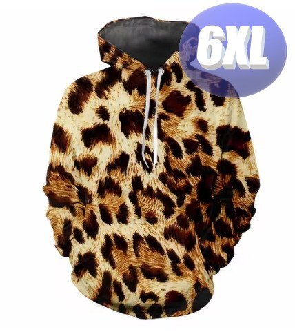 フード付き アニマル柄パーカー 6XL トレーナー アウター 防寒 n723-5拍卖