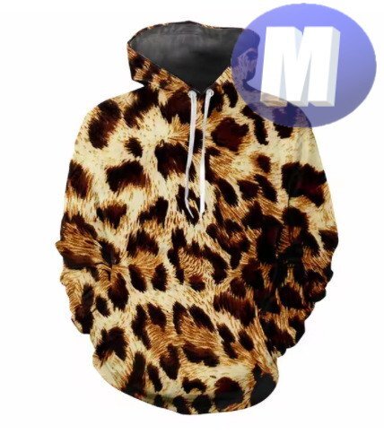 フード付き アニマル柄パーカー M トレーナー アウター 防寒 n723-5拍卖