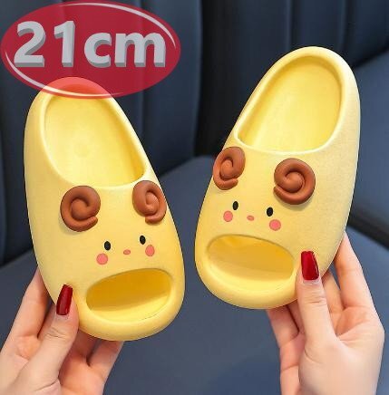 サンダル キッズ ヒツジ イエロー 21㎝ 夏 海 リゾート n759拍卖