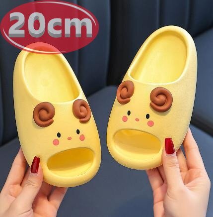 サンダル キッズ ヒツジ イエロー 20㎝ 夏 海 リゾート n759拍卖