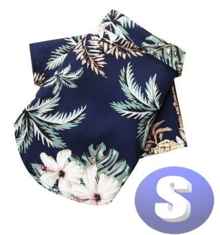 ドッグウェア アロハ 春夏 カラーG Sサイズ 犬服 小型犬 袖なし 通気性 柔らか 洋服 可愛い n995拍卖