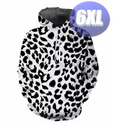 フード付き アニマル柄パーカー 6XL トレーナー アウター 防寒 n723-1拍卖