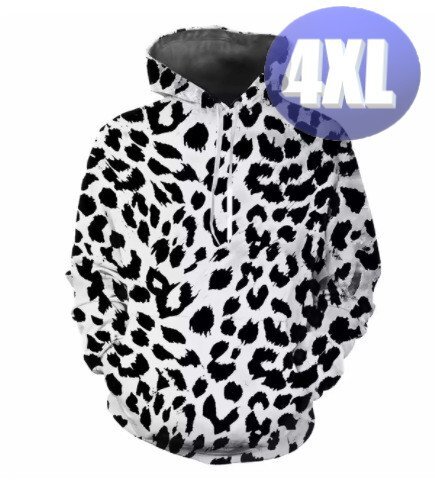 フード付き アニマル柄パーカー 4XL トレーナー アウター 防寒 n723-1拍卖