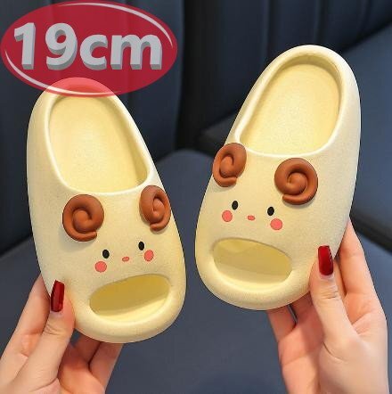 サンダル キッズ ヒツジ ベージュ 19㎝ 夏 海 リゾート n759拍卖