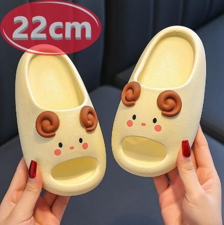 サンダル キッズ ヒツジ ベージュ 22㎝ 夏 海 リゾート n759拍卖