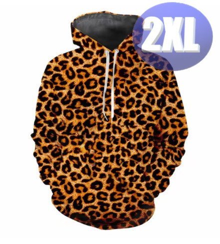 フード付き アニマル柄パーカー 2XL トレーナー アウター 防寒 n723-3拍卖