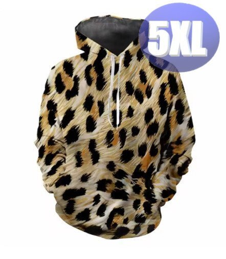 フード付き アニマル柄パーカー 5XL トレーナー アウター 防寒 n723-4拍卖